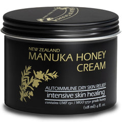 Balm of Gilead Cream, Manuka Honey, Intensive Skin Healing, Grass-Fed Tallow, Paleo