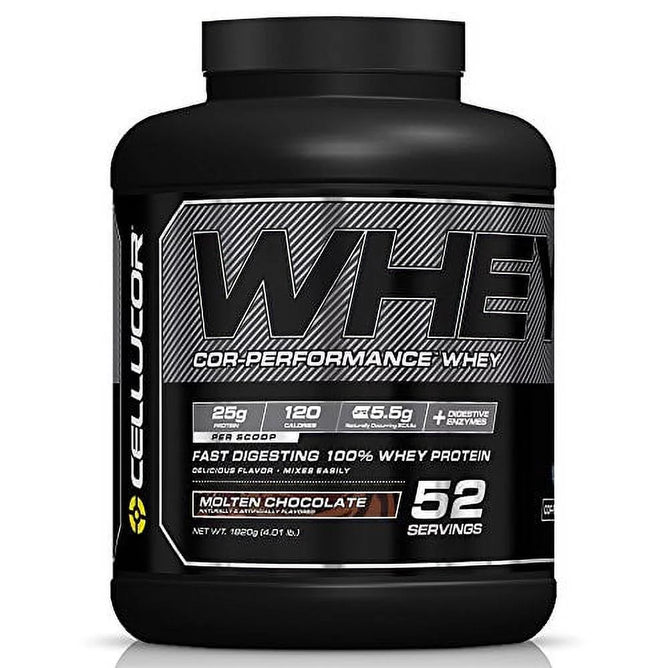 Cellucor Cor performance Whey, 4 Lbs Molten Chocolate