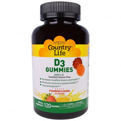 country life d3 gummies, 120 Ct, country life d3 gummies