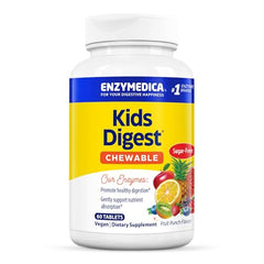 Enzymedica, Kids Digest, Fruit Punch, 60 Chewable Tablets