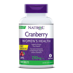 Natrol Cranberry Fast Dissolve - 250 mg - 120 Tablets