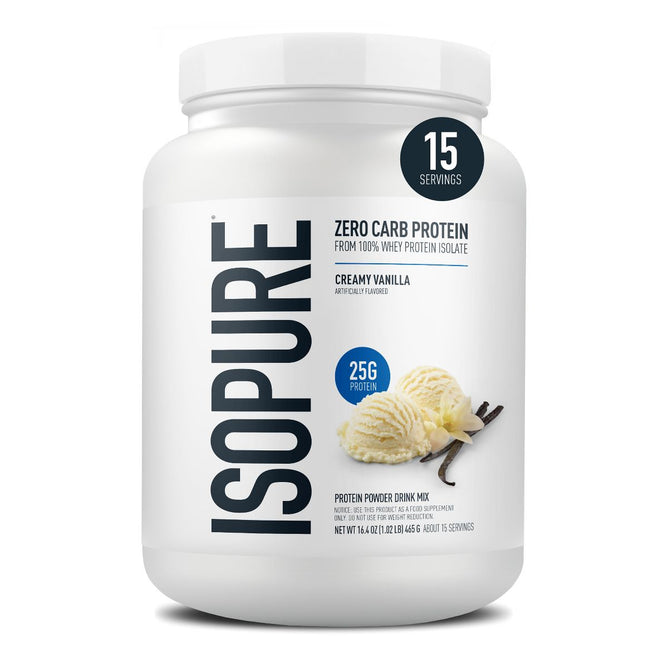 Isopure Zero Carb Protein Powder - Vanilla - 1lb