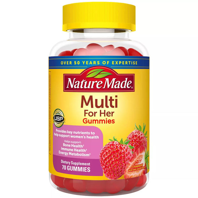 nature made for her gummies, Nature Made Multi Supplements for Women