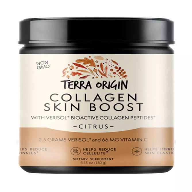 Terra Origin Collagen Skin Boost - Citrus - 6.35oz