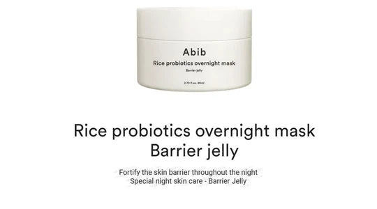 Rice Probiotics Overnight Mask Barrier Jelly 80ml , ABIB