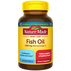 Burp-Less♦ Fish Oil 1200 mg Softgels