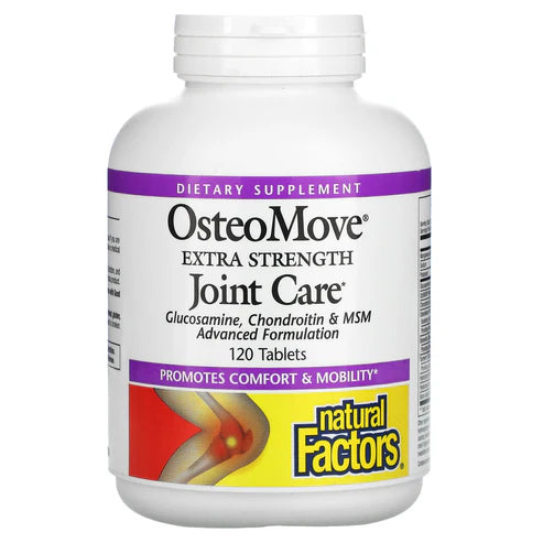 Natural Factors OsteoMove, Extra Strength Joint Care, 120 Capsules