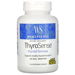 Natural Factors Thyrosense,  Womensense, 120 Capsules