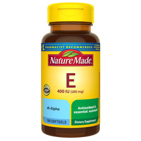 Nature Made Vitamin E 400 IU Softgels 100ct