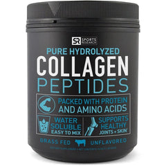 Sports Research Collagen Peptides,- Premium Collagen Peptides (16oz)