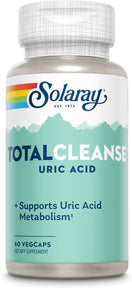 Solaray Total Cleanse Uric Acid, 60 Vegetarian Capsules