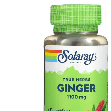 Solaray, Ginger Root 550 mg, 100 VegCaps