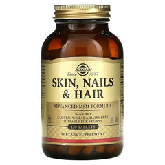 solgar skin nails and hair, 120 Tablets