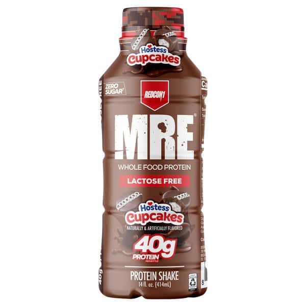 Redcon1 MRE Lactose Free Hostess Cupcakes Protein Shake