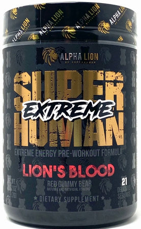 ALPHA LION SUPERHUMAN EXTREME LION'S BLOOD - 21 SERVINGS