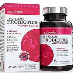NatureWise, Womens Probiotics, WiseBiotics Delayed Release, 60 Capsules