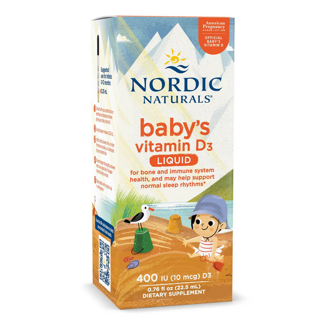 nordic naturals baby's vitamin d3, baby's vitamin d3 nordic naturals, Liquid Drops, 0.76 oz ,nordic naturals baby vitamin d
