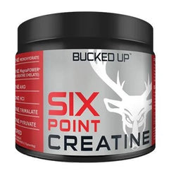 bucked up creatine, SIX POINT CREATINE - 30 SERVINGS