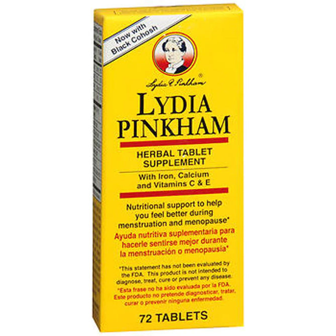 lydia pinkham tablets, lydia pinkham herbal tablet supplement,Lydia Pinkham Herbal Supplement Tablets, 72 Count