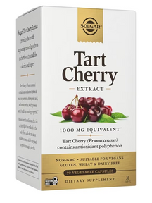 solgar tart cherry 1000 mg,  solgar tart cherry 90 veggie caps, solgar tart cherry supplement