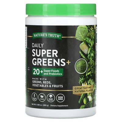 Nature's Truth, Daily Super Greens+, 9.88 oz (280 g)