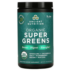 ancient nutrition super greens, Organic Super Greens, 7.05 oz (200 g)