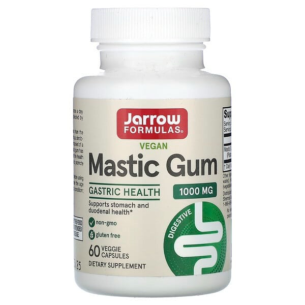 jarrow mastic gum, 1,000 mg, 60 Veggie Capsules (500 mg per Capsule),  Jarrow Formulas