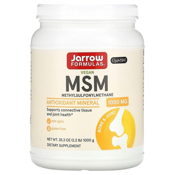 Jarrow Formulas, MSM Powder, 1,000 mg, 35.5 oz (1,000 g)