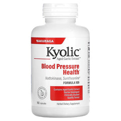 Kyolic, Aged Garlic Extract, Blood Pressure Health, Formula 109, 160 Capsules