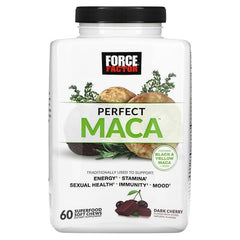 Force Factor, Perfect Maca , Dark Cherry, 60 Superfood Soft Chews