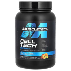 MuscleTech Cell Tech Creatine, Tropical Citrus Punch, 3 lbs (1.36 kg)