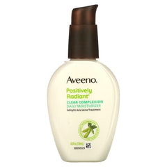 Aveeno, Positively Radiant, Clear Complexion, Daily Moisturizer, 4 fl oz (118 ml)