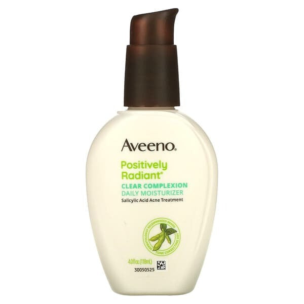 Aveeno, Positively Radiant, Clear Complexion, Daily Moisturizer, 4 fl oz (118 ml)