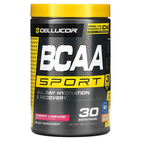 Cellucor BCAA Sport, All Day Hydration & Recovery, Cherry Limeade, 11.6 oz (330 g)