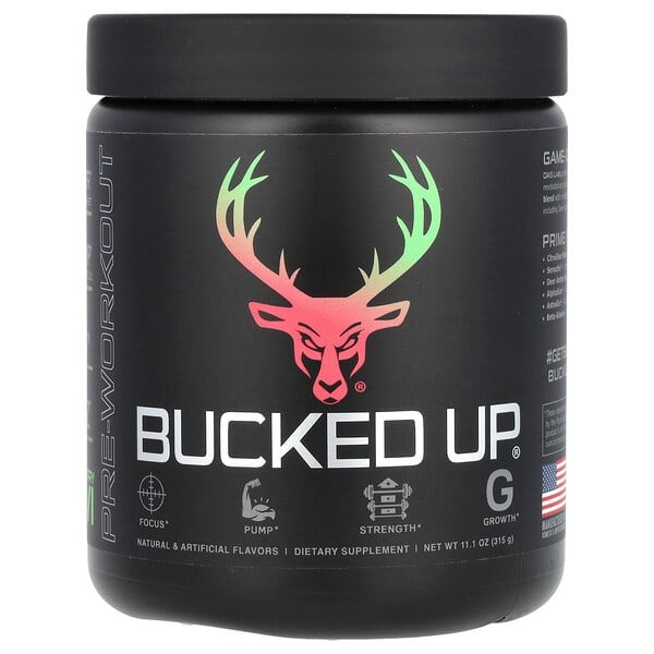 bucked up pre workout, Strawberry Kiwi, 11.1 oz (315 g)