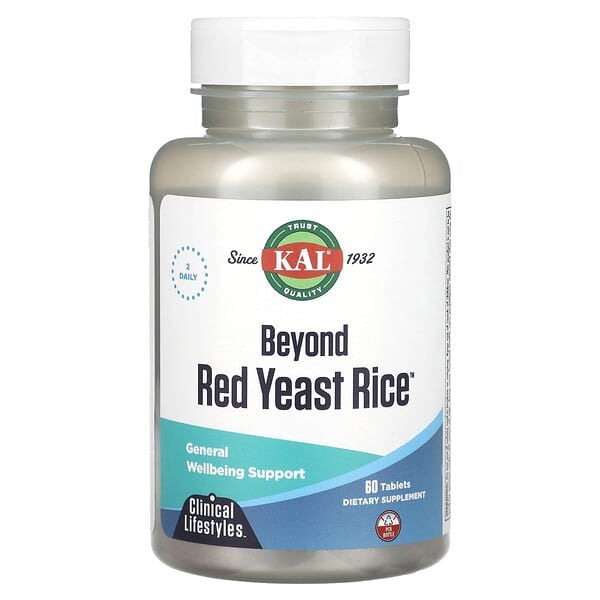 KAL Beyond Red Yeast Rice, 60 Tablets