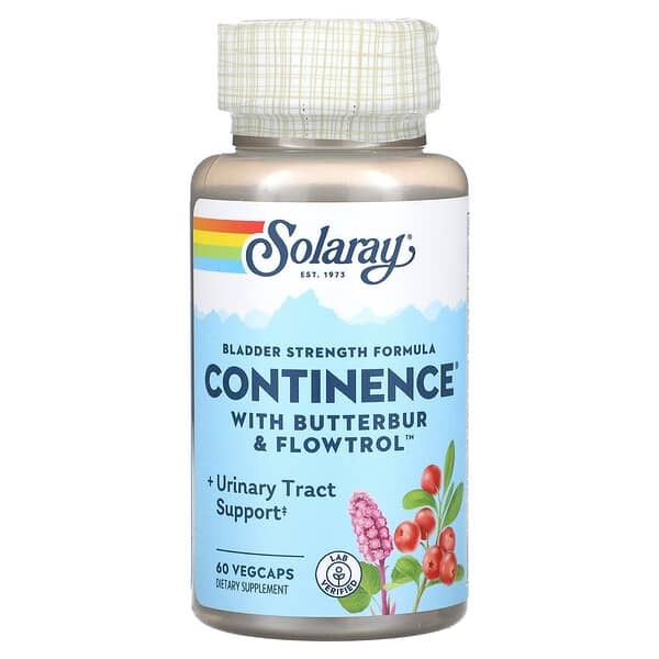 Solaray Continence, 60 VegCaps