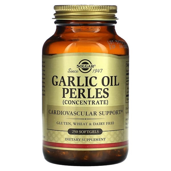 Solgar, Garlic Oil Perles, Concentrate, 250 Softgels