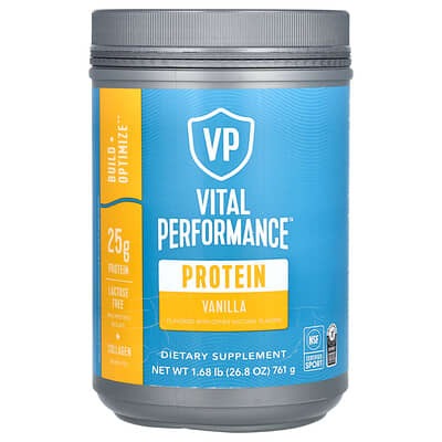 vital proteins vanilla whey, Vital Performance Protein, Vanilla, 1.68 lbs (761 g)