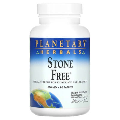 planetary herbals stone free 820mg, stone free planetary herbals, 90 Tablets