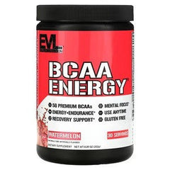 evl bcaa energy, BCAA ENERGY, Watermelon, 8.89 oz (252 g), EVLution Nutrition