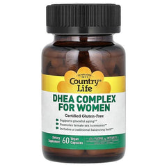 Country Life DHEA Complex, for Women, 60 Vegan Capsules