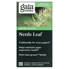 Gaia Herbs, Nettle Leaf, 225 mg, 60 Vegan Liquid Phyto-Caps