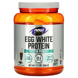 egg white protein powder, Sports, Creamy Chocolate, 1.5 lbs, NOW Foods, Sports