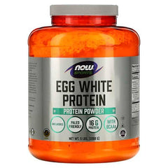 Egg White Protein Powder, Sport Unflavored, 5 lbs (2,268 g) Now Foods