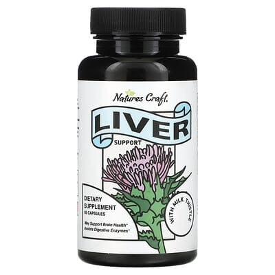 Nature's Craft, Liver Support, 60 Capsules