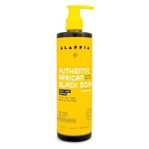 Alaffia Authentic African Black Soap Scalp Care Shampoo - 12 fl ozAlaffia Authentic African Black Soap Scalp Care Shampoo - 12 fl oz
