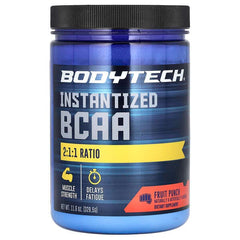 BodyTech, Instantized BCAA, Fruit Punch, 11.6 oz (328.5 g)