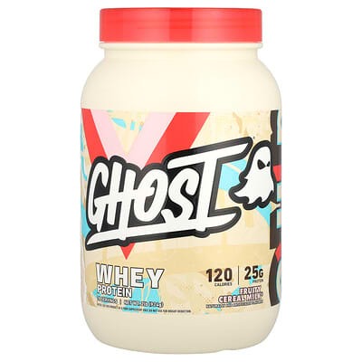 Ghost, Whey Protein, Fruity Cereal Milk®, 2lb (924 g)