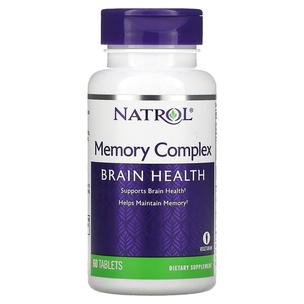 Natrol Memory Complex Brain Health, 60 Tablets